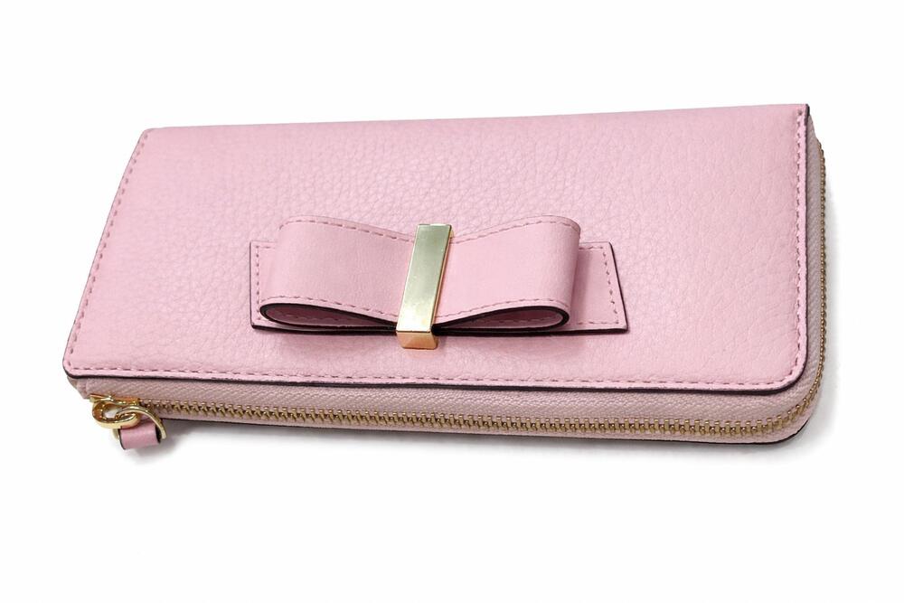 NEW KATE SPADE parchment drive milou clutch in rose jade